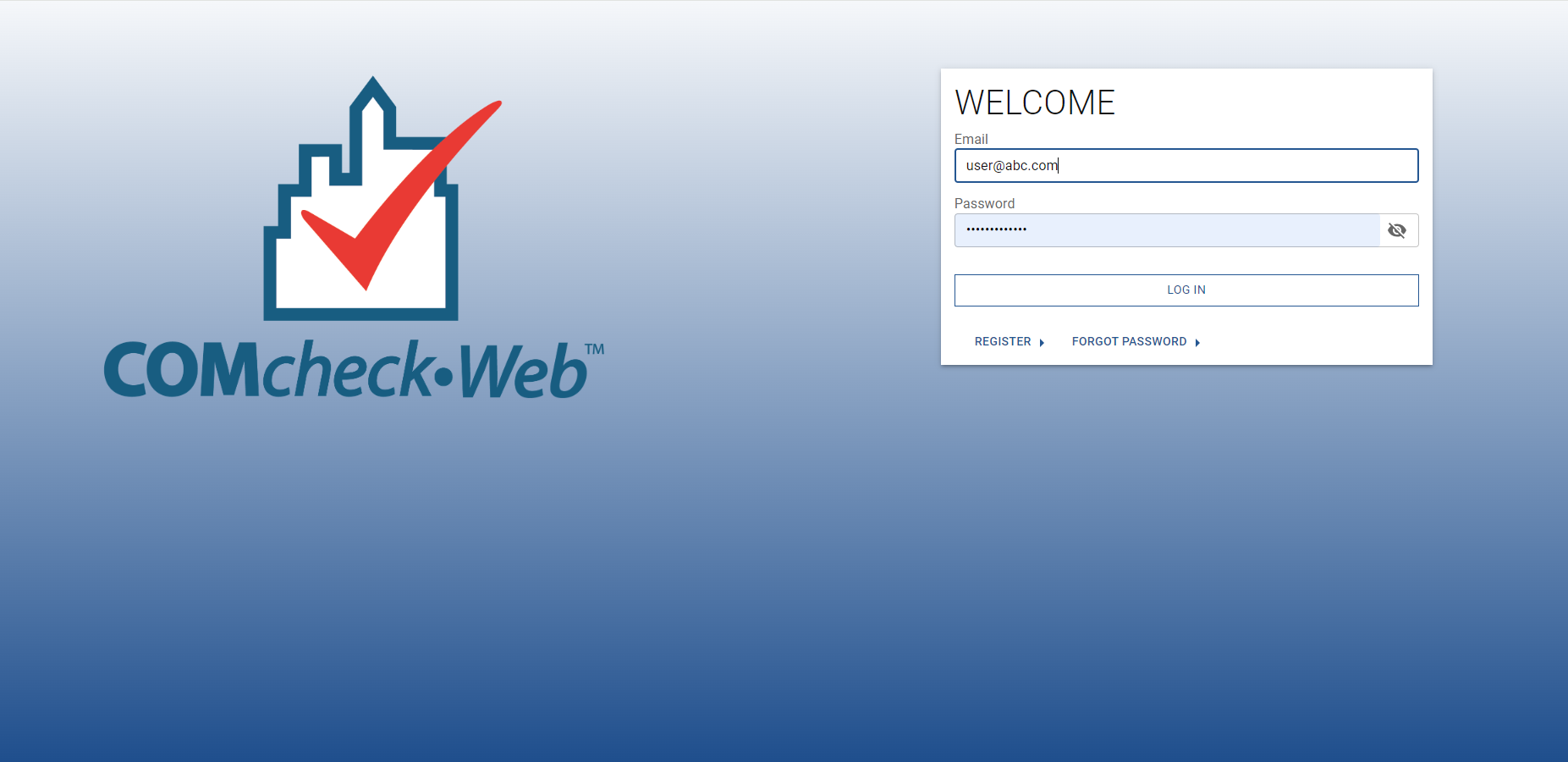 New COMcheck_Web