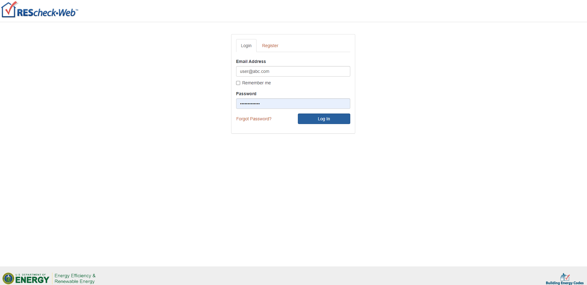 REScheck Web